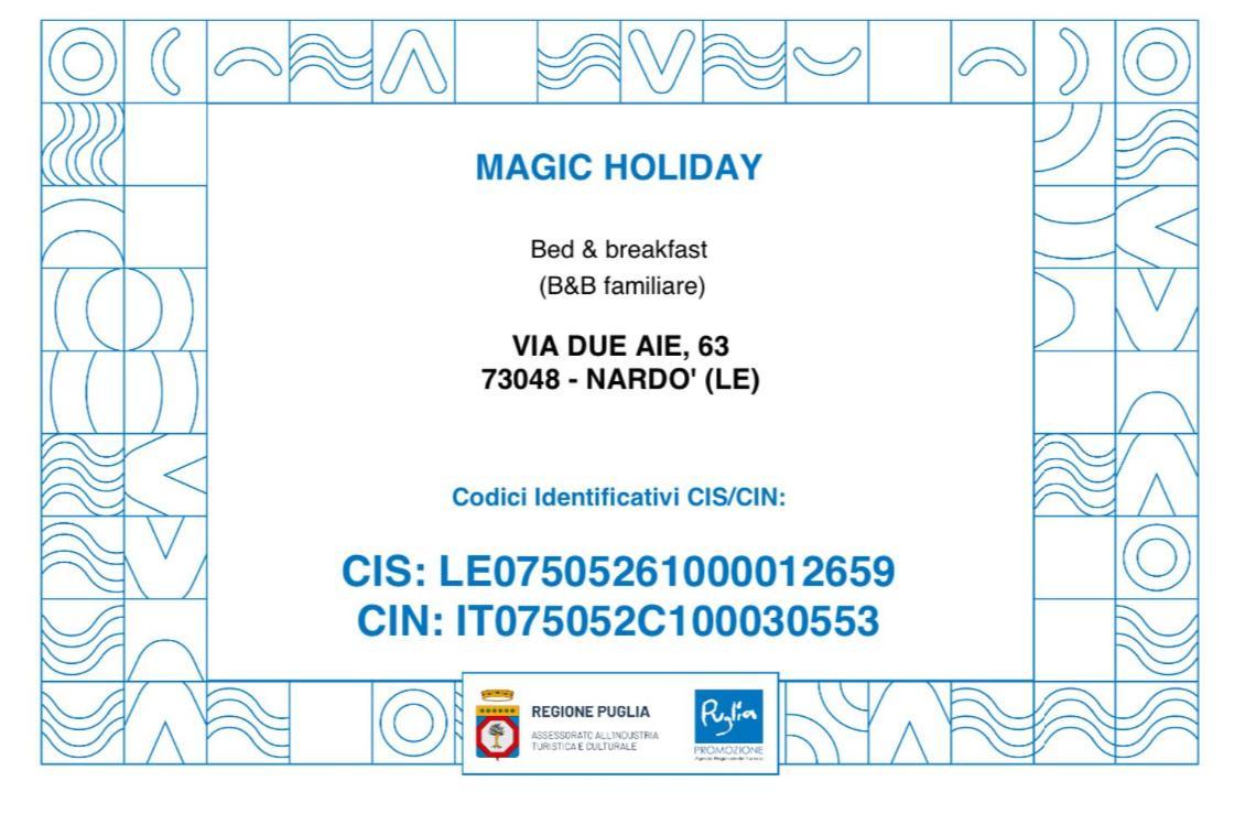 B&B Magic Holiday Нардо Екстер'єр фото